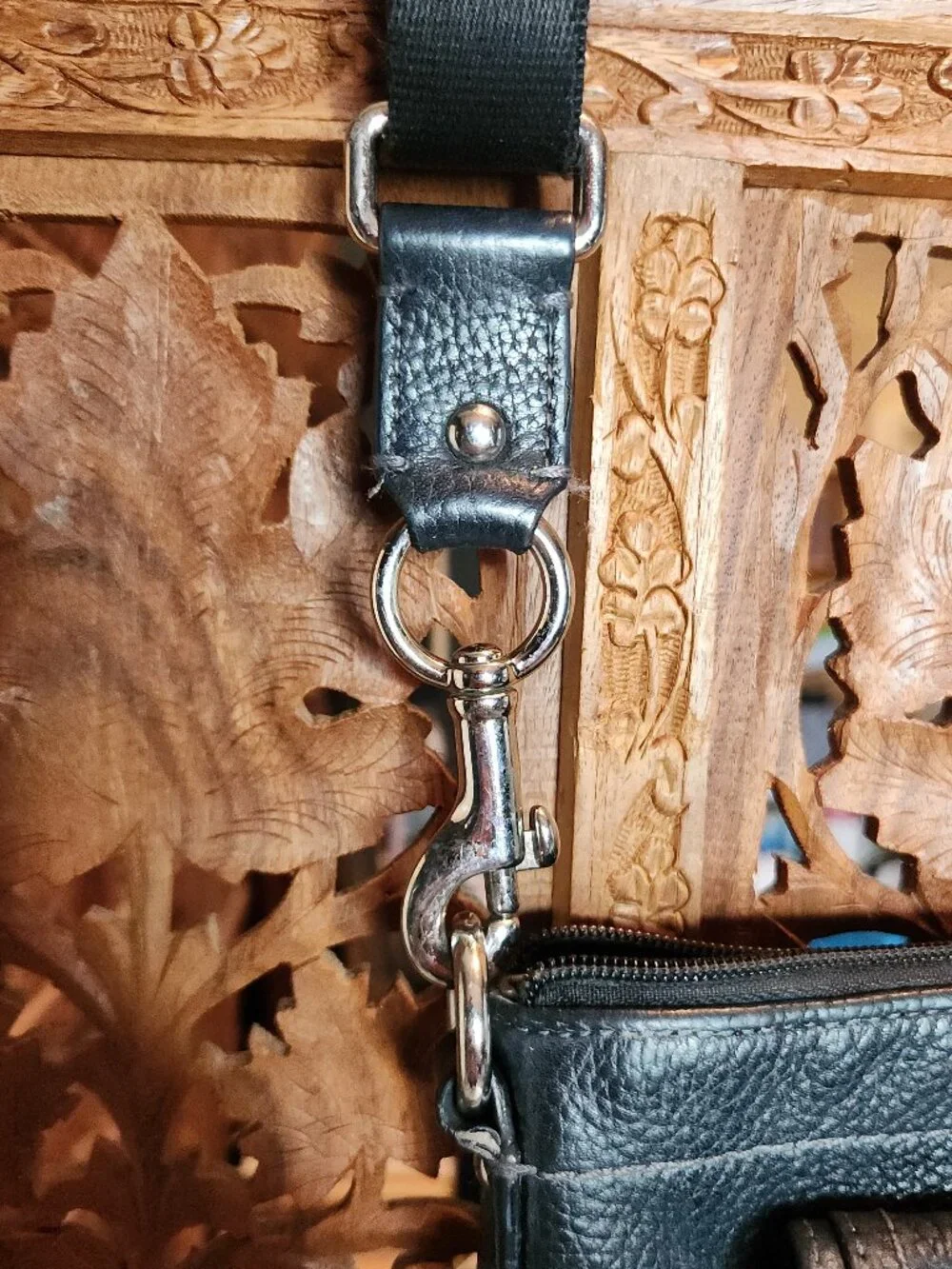 Vintage Coach Penelope Pebbled Leather Swingback - F45012